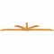 Ekena Millwork Redmond Rough Sawn Timber Gable Bracket, Western Red Cedar, 108"W x 22"H x 2"D x 4"F, 5/12 Pitch GBW108X22X0204RED00RWR - alternate 4